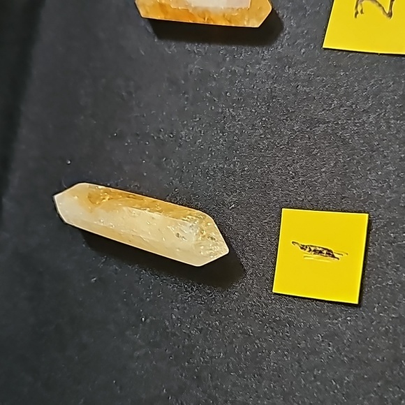 Yellow Tourmaline Stone Crystal Point - Picture 5 of 9